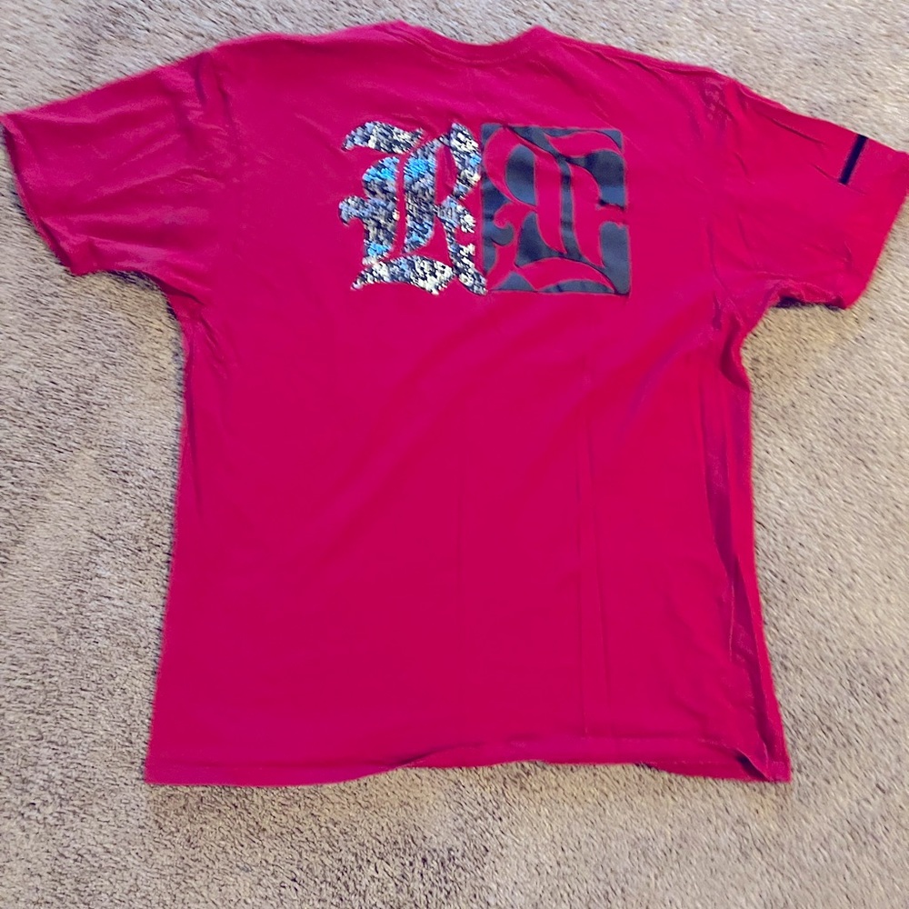 Men’s Red Sliver & Black Rock Revival shirt XXL worn once